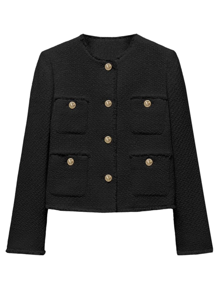 【ANOETIC】ANC COLLARLESS BELT TWEED JACKET ■関税込み■ org.jpg